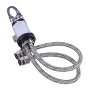 For Chrome Caravan Motorhome Campervan Shower Mixer Tap Outlet 1/2 With 1500mm Push Fit Tails