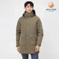 在飛比找momo購物網優惠-【Hilltop 山頂鳥】GORE-TEX 二合一防水透氣保