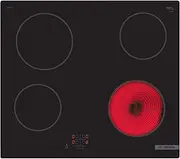 Bosch Home & Kitchen Appliances Bosch PKE61RAA8B Electric hob, 60 cm, Black, Serie 2, Built in