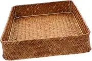 Woven Storage Basket Woven Sundries Basket for Table Cozy Home Decor Organizer for Fruits Bread and More Elegant Design for Versatile Use