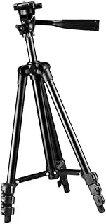 NAMOARLY 1pc Aluminum Alloy Tripod for Cameras Phones Mobile Broadcast Stand Position Phone Rack Durable Practical Holder for Home Use Black