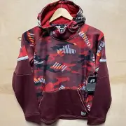 Russel Youth Sz 2XL (18) Bright Multicolored Camo Hoodie (dri-power 360)