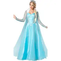 在飛比找ETMall東森購物網優惠-萬圣節公主裙成人服裝冰雪奇緣愛莎艾沙艾莎公主裙cosplay