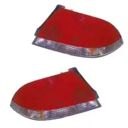 Tail Lights Rear Lamps Pair Set for 04-07 Mitsubishi Lancer ES/LS Left & Right (for: Mitsubishi)