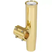 LEE'S CLAMP-ON ROD HOLDER GOLD ALUM HORIZONTAL PIPE SIZE #1