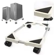 Computer Tower Stand with Wheels Adjustable CPU Stand Suitable for Most PC