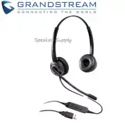 Grandstream GUV3000 USB Corded Dual Headset HD Audio Noise Canceling Busy Light