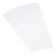 10pcs 11.8"x2.2" Bookmark Ruler Snap-in Ruler for A4 Binder Notebook Gold