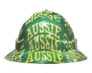 Cool Hard Hats Unisex AUSSIE AUSSIE AUSSIE Pro Choice Wide Hard Hat