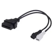 For Audi VW VAG OBD1 2 Pins To OBDII 16 Pins Diagnostic Adapter Cable
