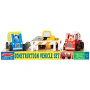 Melissa & Doug Construction Vehicle Set