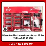Milwaukee 48-32-4062 Shockwave Impact Duty Driver Bit Set - 74 Piece (Red)