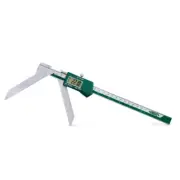Insize Electronic Digital Arc Radius Caliper, .2-8"/5-200mm (1189-200B)
