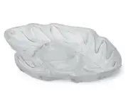 GORHAM SEALED CRYSTAL FALL TRADITIONS HARVEST BOUNTY CHIP AND DIP NEW 17 1/2"