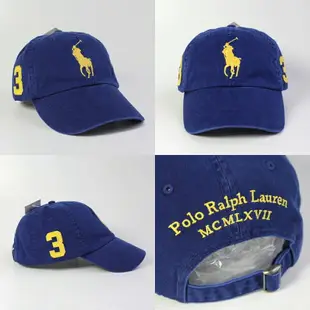 美國百分百【全新真品】Ralph Lauren 帽子 RL 棒球帽 Polo 大馬 配件 遮陽帽 男女 多色 C482