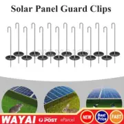10X Solar Panel Wire Mesh Clips Kit Bird Proofing Guard Protection Fastener Clip
