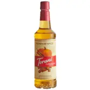 Torani Puremade Pumpkin Spice Flavoring Syrup 750 mL Plastic Bottle 880602235