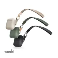 在飛比找momo購物網優惠-【moshi】AirPods 1/2代通用 Pebbo 藍牙