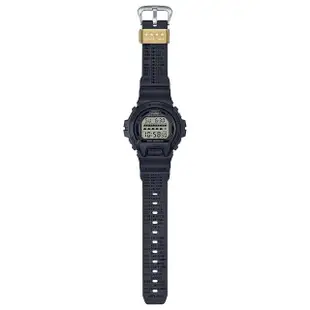 【CASIO 卡西歐】G-SHOCK 40周年全黑限量版手錶 女王節(DW-6640RE-1)