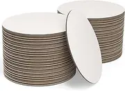 White Cake Boards Round | 25 Pack – 8 Inch | Cardboard Cake Rounds Circles | Disposable Cake Platter Board Base Tray | Cake Decorating Supplies | Cake Plate Accessories