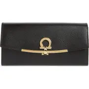 FERRAGAMO Icona Clip Continental Wallet