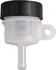 WOOSTAR Motorcycle Rear Brake Fluid Reservoir Oil Cup Replacement for 50cc 90cc 110cc 125cc ATV Dirt Pit Bike