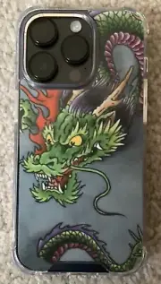 mike rollo banks malone vintage tattoo DRAGON IPHONE 14 pro 6.1 iphone case