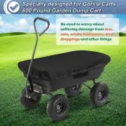 Foldable Wagon Cart Cover Heavy Duty Camping Trolley Rain Cover for Outdoor