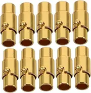 Beatifufu 10pcs Jewelry Connector Buckle Clasps for Necklace Bracelet Magnetic Closures for DIY Craft