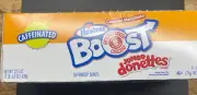 Hostess Caffeinated Boost Jumbo Donettes Caramel Macchiato Box of 9 2025