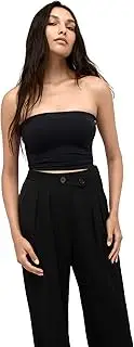 [Kenneth Cole Sportswear Women] Women's Seamless Cropped Tube Top