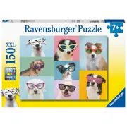 150pc Ravensburger Funny Dogs Kids/Childrens Jigsaw Puzzle Play Toy 7+