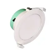 Tradelike 10W Ava II Tri-Colour LED Downlight (90mm) White