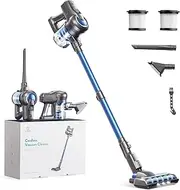 [Greenote] Cordless Vacuum Cleaner, 22000PA Cord Vacuum Cleaner 6 in 1, Powerful Hoover 190W Brushless Motor with LED Headlights, Up to 30 Minutes Working Time, Cordless Cord Stick Vacuum Cleaner for