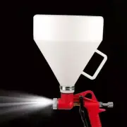 Air Hopper Spray Gun Paint Texture Tool Drywall Wall Painting Sprayer with 3 for