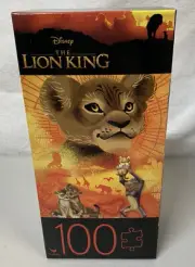 Disney The Lion King Simba Portrait Puzzle - 100 Pieces 11" x 15" Spinmaster