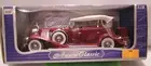 1932 Cadillac Sport Phaeton - Anson Classic Collection - 1:18 Die Cast