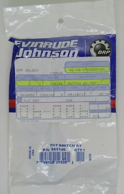 NEW OMC EVINRUDE JOHNSON MARINE BOAT TILT & TRIM SWITCH OEM PART 585146 0585146