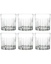 Barski European Crystal Glass Double Old Fashioned Tumblers Set of 6