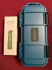 Olight i3E EOS Keychain LED Flashlight Zombie Green With Case