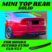 SOLID MINI TOP REAR ROOF For Honda Accord EURO CL9 CL7 (2004-2007) Spoiler Black