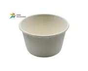 600x8.5oz/250ml Bowl with PP Lid - Disposable & Takeaway, Soup Packaging