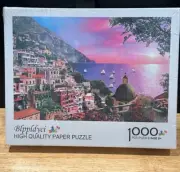 NEW/SEALED PUZZLE (1,000 Pieces) Positano Seaside Town