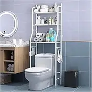 Over The Toilet Storage, 3-Tier Bathroom Organizer Over Toilet Organizer Rack,Multifunctional Bathroom Shelf,Space Saver,Freestanding Above Toilet Shelf for Bathroom, Restroom, Laundry