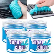 4 Pack Cleaning Gel for Car Detailing Putty Car Vent Cleaner Cleaning Putty Gel
