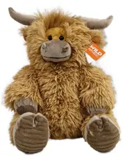 Wild Republic Highland Cow Snuggleluvs Large Plush Soft Toy