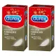 Durex杜蕾斯 超薄裝 保 險套 12入裝x2