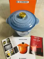 Le Creuset Cocotte Every 20 Chambray Gold Knob