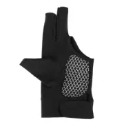 Boodun Unisex Adults 3-Finger Snooker Pool Glove Billiards Shooters Outdoor