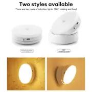 Motion Sensor LED Night Light Battery Rechargeable Indoor Closet Cabinet Wall